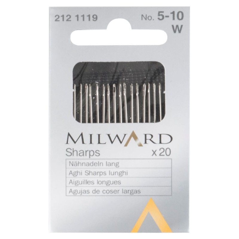AGHI LUNGHI PER CUCIRE A MANO N* 5 - 10 - MILWARD